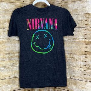 NIRVANA 90'S GRUNGE EVERYDAY CREWNECK BAND ALBUM LOGO GRUNGE CREWNECK  T-SHIRT